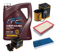 Denckermann Controllo Set 5L mannol Ceramica 5W-40 per Citroen Jumpy