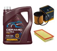 Denckermann Controllo Set 5L mannol Ceramica 5W-40 per Lancia Phedra 2.0 D.
