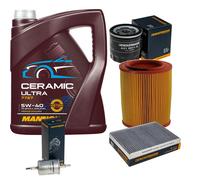 Denckermann Controllo Set 5L mannol Ceramica 5W-40 per Volkswagen Lupo 1.4