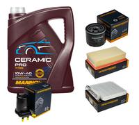 Denckermann Controllo Set 5L mannol Ceramica Pro 10W-40 per Nissan Nota
