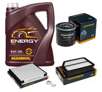 DENCKERMANN Controllo Set 5L MANNOL Energy 5W-30 per KIA Carens IV