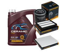 Denckermann Controllo Set 5L mannol IN Ceramica 5W-30 per Kia Sportage 1.6