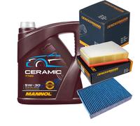 Denckermann Controllo Set 5L mannol IN Ceramica 5W-30 per Renault Grand