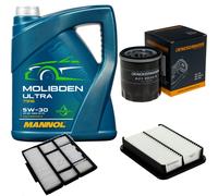 Denckermann Controllo Set 5L mannol Molibden Ultra 5W-30 per Corolla di Toyota