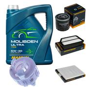 Denckermann Controllo Set 5L mannol Molibden Ultra+ 5W-30 per di Kia