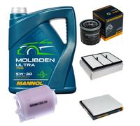 Denckermann Controllo Set 5L mannol Molibden Ultra 5W-30 per Kia Niro 1.6