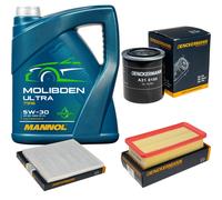 Denckermann Controllo Set 5L mannol Molibden Ultra 5W-30 per Kia Rio II 1.4