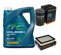 DENCKERMANN Controllo Set 5L MANNOL MOLIBDEN ULTRA 5W-30 Per MAZDA TRIBUTE