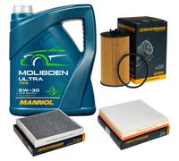 DENCKERMANN Controllo Set 5L MANNOL MOLIBDEN ULTRA 5W-30 Per Opel Astra J