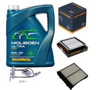 Denckermann Controllo Set 5L mannol Molibden Ultra 5W-30 per Subaru