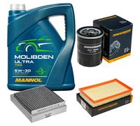 DENCKERMANN Controllo Set 5L MANNOL MOLIBDEN ULTRA 5W-30 Per Subaru Justy IV