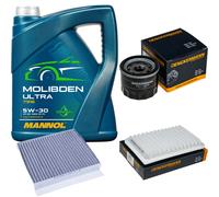 Denckermann Controllo Set 5L mannol Molibden Ultra 5W-30 per Suzuki Swift Da