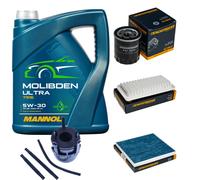 Denckermann Controllo Set 5L mannol Molibden Ultra 5W-30 per Toyota Avensis