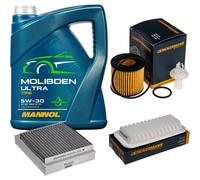 DENCKERMANN Controllo Set 5L MANNOL MOLIBDENO ULTRA 5W-30 Per Daihatsu Sirion