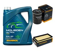 DENCKERMANN Controllo Set 5L MANNOL MOLIBDENO ULTRA 5W-30 Per Mitsubishi