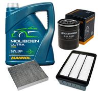 DENCKERMANN Controllo Set 5L MANNOL MOLIBDENO ULTRA 5W-30 Per Mitsubishi