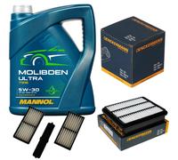 DENCKERMANN Controllo Set 5L MANNOL MOLIBDENO ULTRA 5W-30 Per Mitsubishi