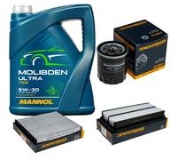 DENCKERMANN Controllo Set 5L MANNOL MOLIBDENO ULTRA 5W-30 Per Toyota RAV 4 I