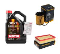 DENCKERMANN Controllo Set 5L MOTUL 8100 X-CESS 5W-40 Per Citroën Jumpy