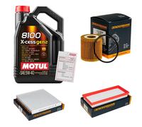 Denckermann Controllo Set 5L Motul 8100 x-Cess 5W-40 per di Smart For Two