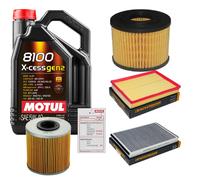 DENCKERMANN Controllo Set 5L MOTUL 8100 X-CESS 5W-40 Per Opel Astra H Kasten