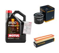 DENCKERMANN Controllo Set 5L MOTUL 8100 X-CESS 5W-40 Per Renault Twingo II