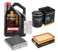 DENCKERMANN Controllo Set 5L MOTUL 8100 X-CLEAN EFE 5W-30 Per Subaru Justy IV