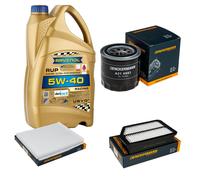 DENCKERMANN Controllo Set 5L RAVENOL 5W-40 per KIA Carens IV