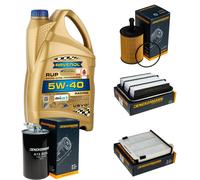 DENCKERMANN Controllo Set 5L RAVENOL 5W-40 per Mitsubishi Grandis 2.0 DI-D