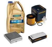 DENCKERMANN Controllo Set 5L RAVENOL SMP 5W-30 per Daihatsu Sirion 1.5
