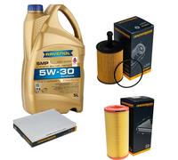 DENCKERMANN Controllo Set 5L RAVENOL SMP 5W-30 per VW Lupo 1.2 TDI 3L 1.4