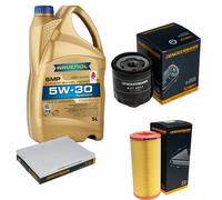 DENCKERMANN Controllo Set 5L RAVENOL SMP 5W-30 per VW Lupo 1.4 FSI
