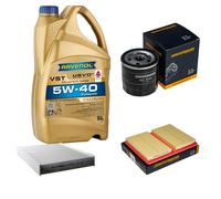 DENCKERMANN Controllo Set 5L RAVENOL Turbo VST 5W-40 per VW UP 1.0 TSI