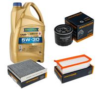 DENCKERMANN Controllo Set 5L RAVENOL VMP 5W-30 per Dacia Logan MCV II