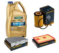 DENCKERMANN Controllo Set 5L RAVENOL VMP 5W-30 per VW Caddy IV Kasten 1.2 TSI