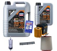 DENCKERMANN Controllo Set 6 L Liqui Moly Top Tec 4210 0W-30 Per BMW 1Er 120I