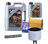 DENCKERMANN Controllo Set 6 L Liqui Moly Top Tec 4210 0W-30 Per BMW 1Er 120I