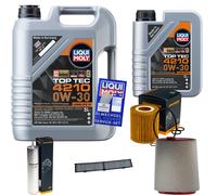 Denckermann Controllo Set 6 L Motore Liqui Moly Top Tec 4210 0W-30 per BMW 1er