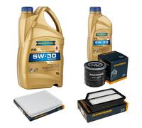 DENCKERMANN Controllo Set 6 L RAVENOL FO 5W-30 per KIA Carens IV