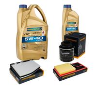 DENCKERMANN Controllo Set 6 L RAVENOL Turbo VST 5W-40 per VW Jetta IV 1.6