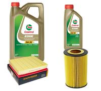DENCKERMANN Controllo Set 6L CASTROL EDGE 5W-30 C3 Per Audi A8 2.5 TDI