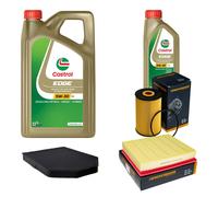 DENCKERMANN Controllo Set 6L CASTROL EDGE 5W-30 C3 Per Audi A8 3.3 TDI