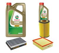 DENCKERMANN Controllo Set 6L CASTROL EDGE 5W-30 C3 Per Audi Allroad 2.5 TDI