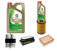 DENCKERMANN Controllo Set 6L CASTROL EDGE 5W-30 C3 Per BMW 7 Serie 728i iL