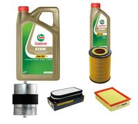 DENCKERMANN Controllo Set 6L CASTROL EDGE 5W-30 C3 Per BMW 7 Serie 728i iL