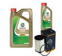 DENCKERMANN Controllo Set 6L CASTROL EDGE 5W-30 C3 Per Chevrolet Cruze