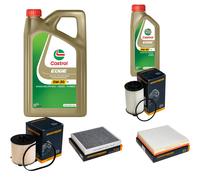 DENCKERMANN Controllo Set 6L CASTROL EDGE 5W-30 C3 Per Chevrolet Cruze