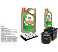 DENCKERMANN Controllo set 6L CASTROL EDGE 5W-30 C3 per Chevrolet Nubira