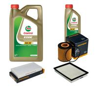 DENCKERMANN Controllo Set 6L CASTROL EDGE 5W-30 C3 Per Chrysler PT Cruiser