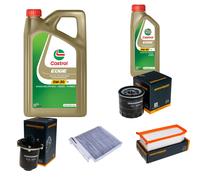DENCKERMANN Controllo Set 6L CASTROL EDGE 5W-30 C3 Per Dacia Duster